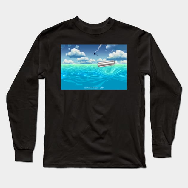 USS Nimitz UFO Incident Long Sleeve T-Shirt by boothilldesigns